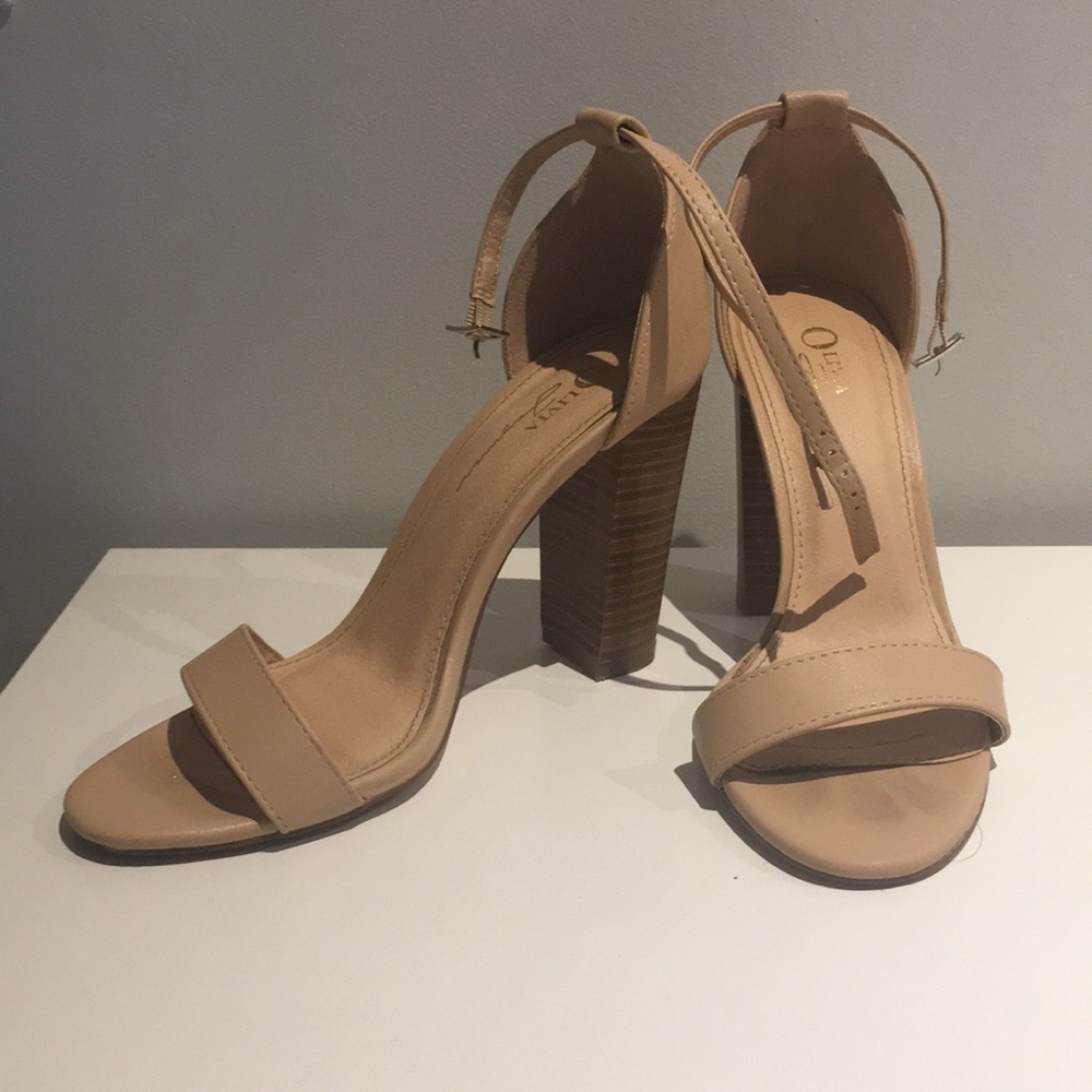 Nude heels